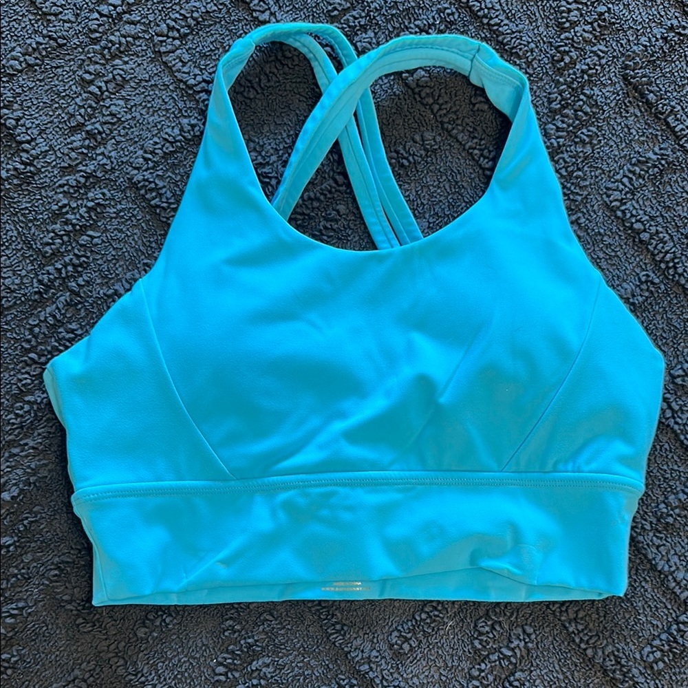 Blue Sports Bra
